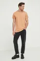 G-Star Raw t-shirt bawełniany x Sofi Tukker pomarańczowy