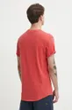 Bombažna kratka majica G-Star Raw x Sofi Tukker rdeča