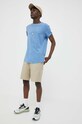 G-Star Raw t-shirt bawełniany D16396.2653 niebieski AA00