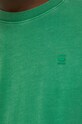 G-Star Raw t-shirt bawełniany D16396.2653 zielony