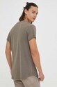 Odzież G-Star t-shirt bawełniany Lash D16396.2653 brązowy