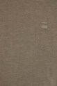 G-Star t-shirt bawełniany Lash D16396.2653 brązowy