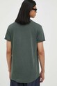 Odzież G-Star Raw t-shirt bawełniany D16396.2653 zielony