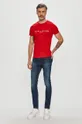 Tommy Hilfiger t-shirt rdeča
