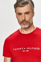 Tommy Hilfiger - T-shirt MW0MW11797.4891 czerwony