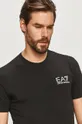 čierna EA7 Emporio Armani - Tričko