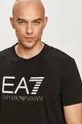 czarny EA7 Emporio Armani - T-shirt 3KPT12.PJ7CZ