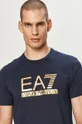 tmavomodrá EA7 Emporio Armani - Tričko