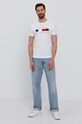 Tričko Tommy Hilfiger MW0MW16583.4891 biela SS21