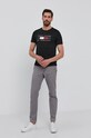 Tommy Hilfiger T-shirt MW0MW16583.4891 czarny SS21