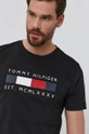 czarny Tommy Hilfiger T-shirt