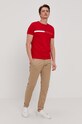 Tričko Tommy Hilfiger MW0MW16572.4891 červená SS21