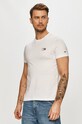 Tommy Jeans - T-shirt DM0DM10099.4891 bawełna biały DM0DM10099.4891