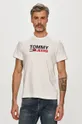 biały Tommy Jeans - T-shirt DM0DM10214.4891