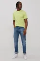 Tričko Tommy Jeans zelená