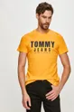 pomarańczowy Tommy Jeans - T-shirt DM0DM10243.4891