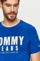 niebieski Tommy Jeans - T-shirt DM0DM10243.4891