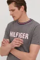 szary Tommy Hilfiger T-shirt