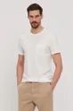 biały Selected Homme T-shirt Męski