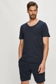 granatowy Selected Homme T-shirt Męski