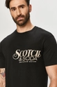 czarny Scotch & Soda - T-shirt