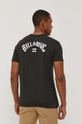 czarny Billabong T-shirt Męski