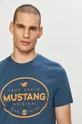 granatowy Mustang - T-shirt