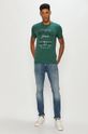 Mustang - Tricou verde inchis