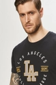 granatowy Produkt by Jack & Jones - T-shirt Męski