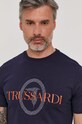 Tričko Trussardi Jeans tmavomodrá 52T00507.1T003076
