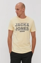 žltá Tričko Jack & Jones