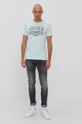 Футболка Jack & Jones бирюзовый