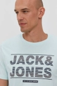 tyrkysová Tričko Jack & Jones