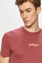 różowy Jack & Jones - T-shirt