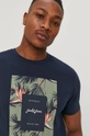 sötétkék Jack & Jones t-shirt