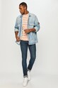 Jack & Jones - Tričko 12186779 oranžová SS21