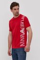 červená Emporio Armani - Tričko Pánsky