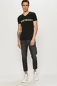 Emporio Armani - T-shirt 110810.1P516 czarny