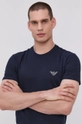 granatowy Emporio Armani T-shirt piżamowy 110853.1P566 Męski