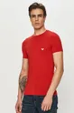 Emporio Armani - T-shirt 111035.1P537 czerwony