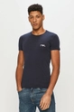 Emporio Armani - T-shirt (2-pack) 111670.1P715 granatowy