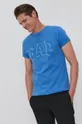 niebieski GAP T-shirt Męski