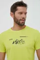 żółty CMP t-shirt sportowy
