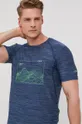 granatowy CMP t-shirt Męski