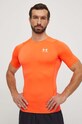 Under Armour t-shirt treningowy z elastanem pomarańczowy 1361518
