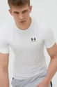 biały Under Armour t-shirt treningowy