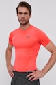 Under Armour t-shirt treningowy z elastanem pomarańczowy 1361518