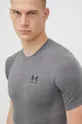 szary Under Armour t-shirt treningowy Męski