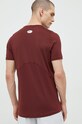 Odzież Under Armour t-shirt treningowy 1361683 bordowy