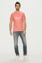 Lacoste - T-shirt TH0051 różowy